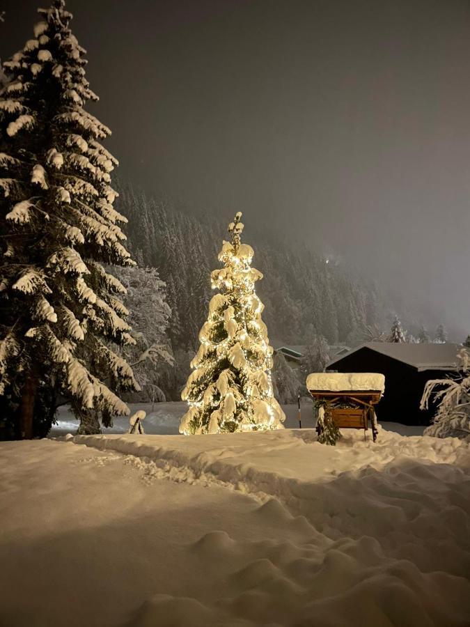 Haus Hubertus - Gaestehaus Sahler パーテネン エクステリア 写真